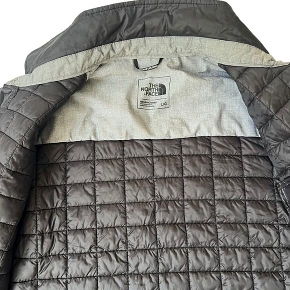 The North Face ThermoBall Eco Shirt Jacket Black PrimaLoft Men’s Large - Picture 7 of 14